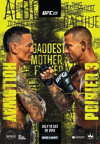 UFC 318: Holloway vs. Poirier 3 poster