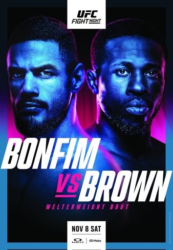 UFC Fight Night: Bonfim vs. Brown poster