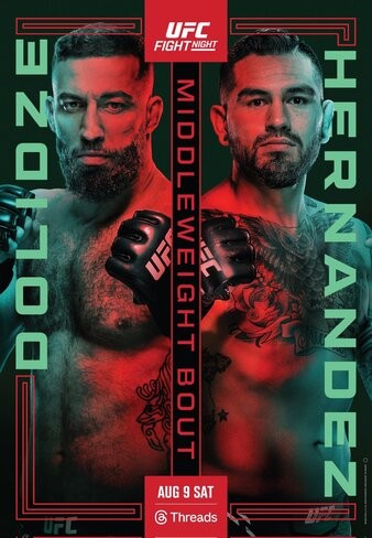 UFC Fight Night: Dolidze vs. Hernandez poster
