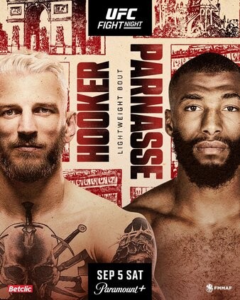UFC Fight Night: Hooker vs. Parnasse poster