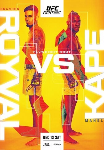 UFC Fight Night: Royval vs. Kape poster
