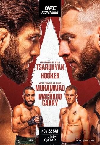 UFC Fight Night: Tsarukyan vs. Hooker poster