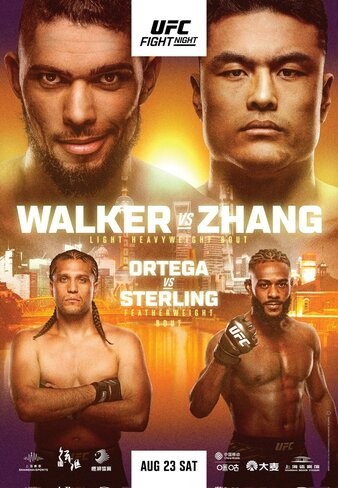 UFC Fight Night: Walker vs. Zhang poster